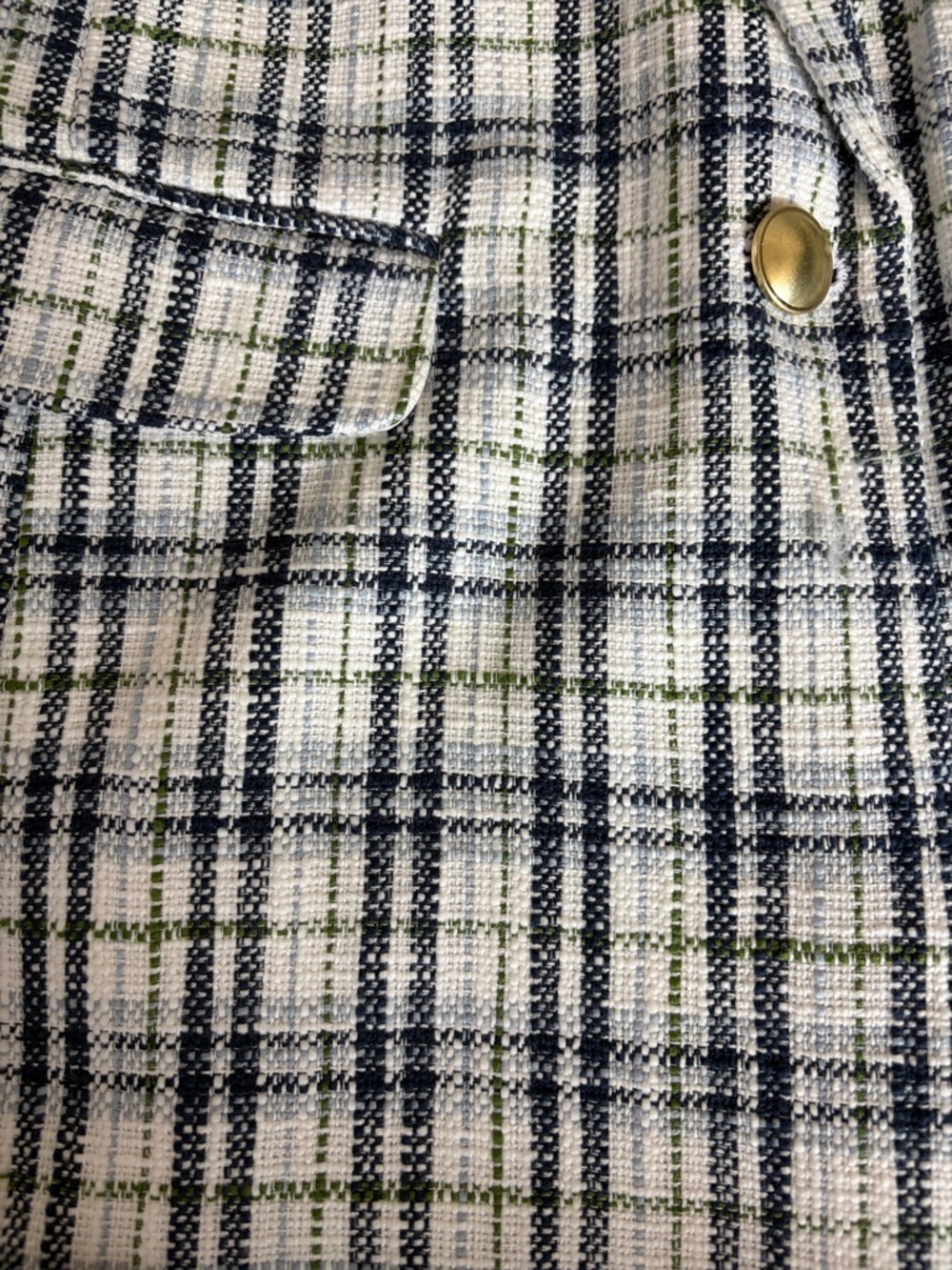 Abercrombie & Fitch tweed blazer size xs NWT - Picture 4 of 5